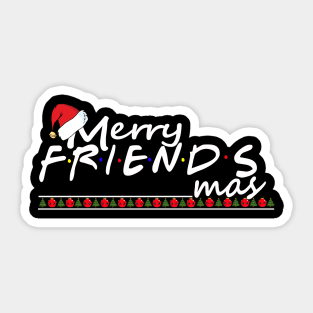 Merry Friendsmas Sticker